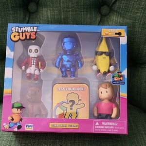 Stumble Guys Mini Action Figures 6-Pack - Multicolor